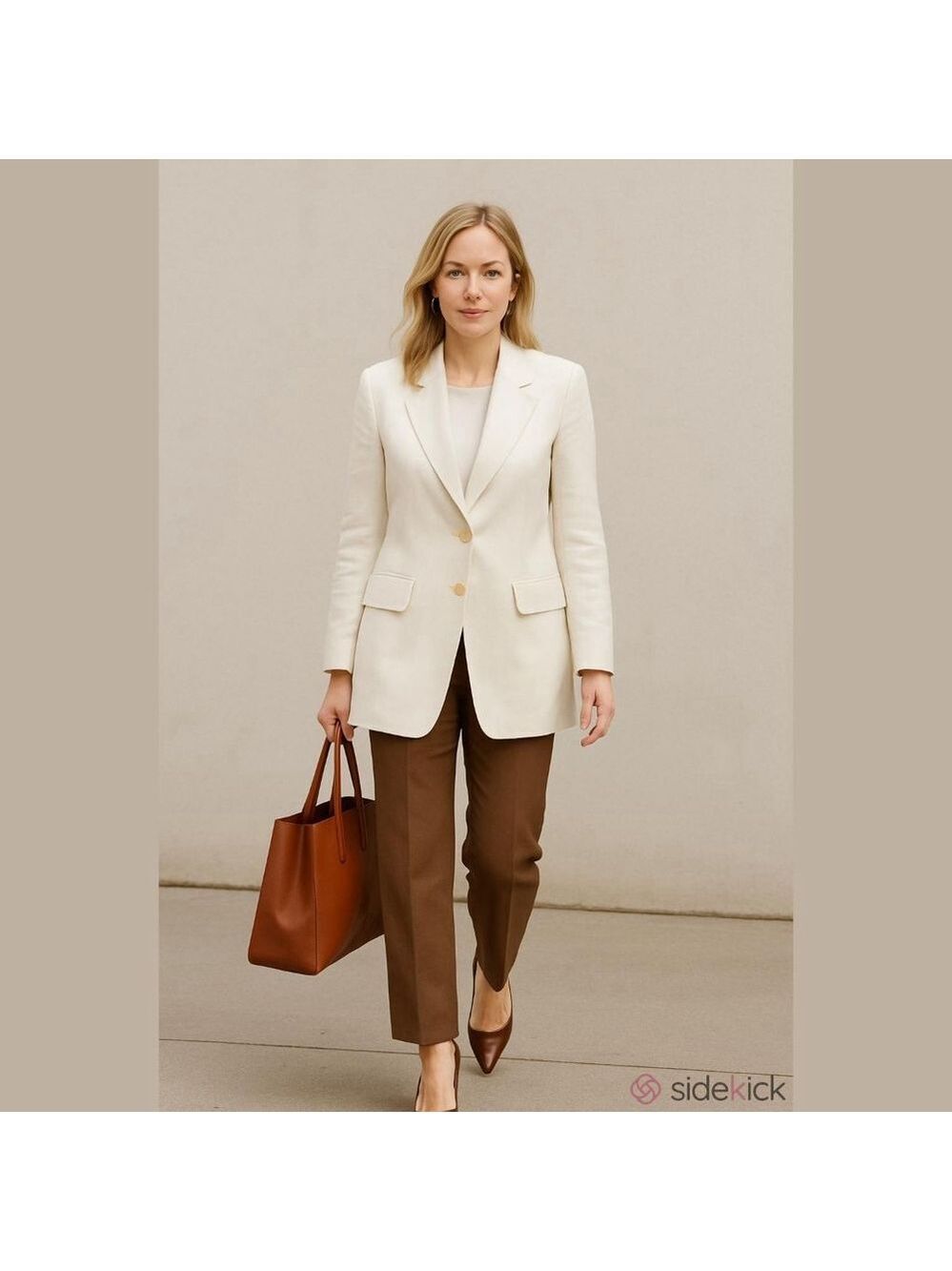 Women's Oleg Cassini New With Tags Vintage White Blazer Size 8
